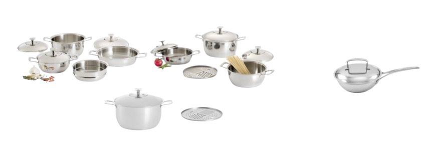 JUEGO GOURMET 17 PSZ + SAUCEPAN 2.5L - imagen 1