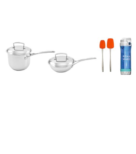 SAUCEPAN 2.5L + BOTELLA FILTRANTE + ESPATULAS - imagen 1