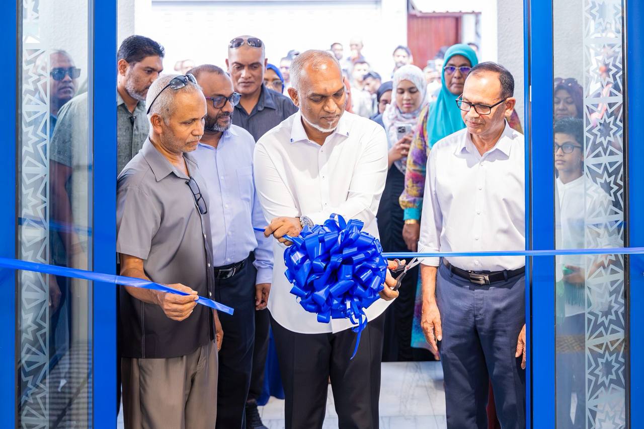 ރައީސުލްޖުމުހޫރިއްޔާ މަސްޖިދުލް ޔޫސުފުލް ބަރުބަރީ ހުޅުވައިދެއްވައިފި