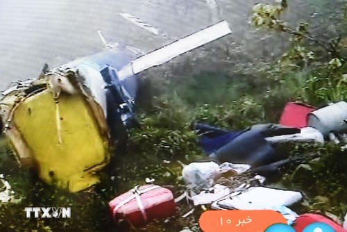 އީރާނުގައި އަސްކަރީ ހެލިކޮޕްޓަރެއް މާރުކޭޓަކަށް ވެއްޓި 4 މީހުން މަރުވެއްޖެ