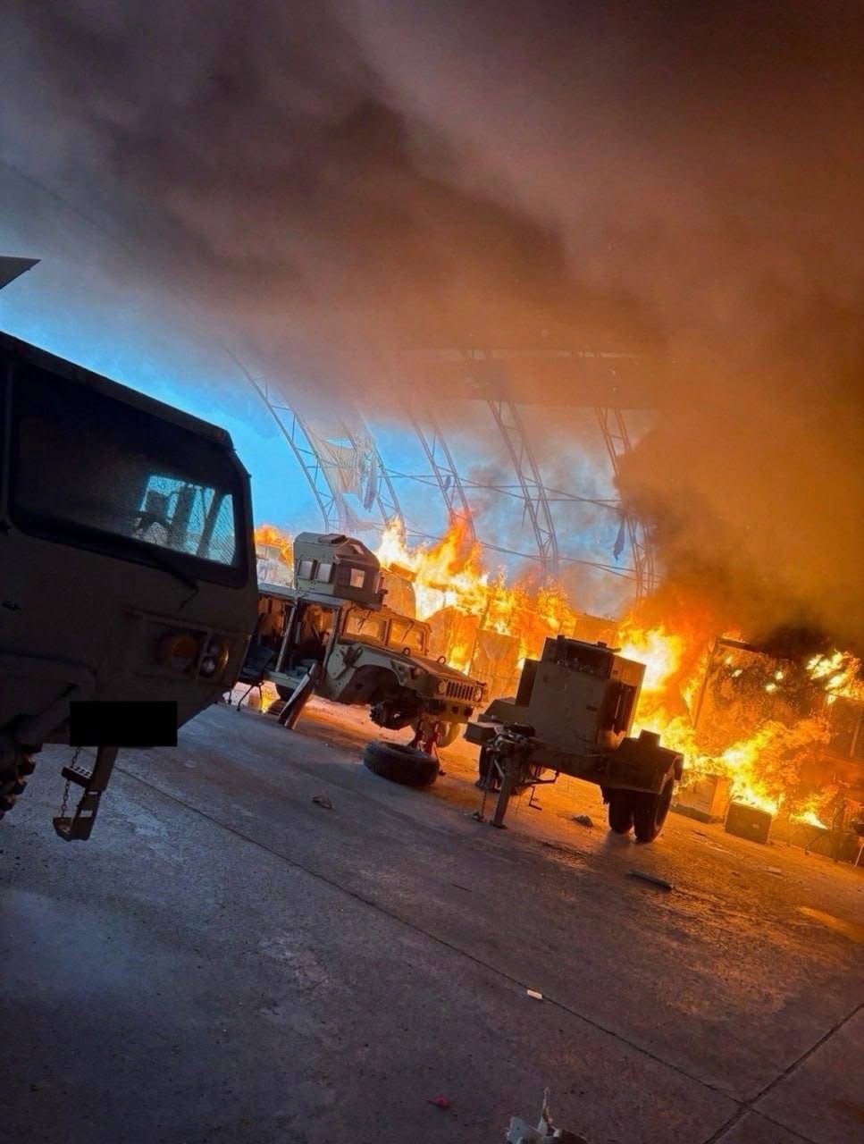 އީރާނުގެ ހަމަލާއެއްގައި ޔޫ.އޭ.އީ.ގައި ހުންނަ އެމެރިކާގެ އަސްކަރީ ބޭސް އެއްކޮށް އަޅިޔަށް ވެއްޖެ