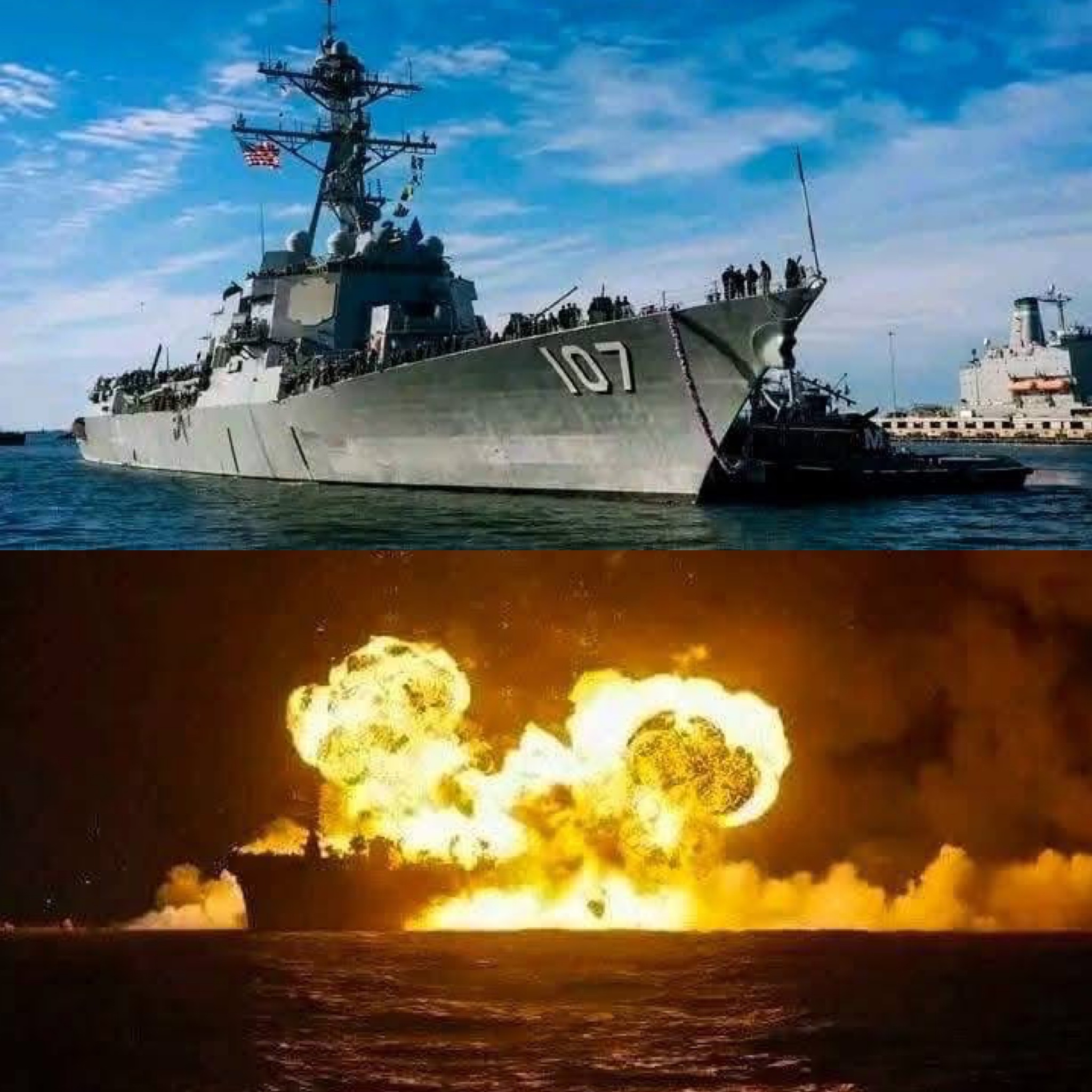 އީރާނުގެ އައްސޭރިފަށުން 650 ކިލޯމީޓަރު ބޭރުން އެމެރިކާގެ ނޭވީ އުޅަނދަކަށް 'ޤަދްރު-380' މިސައިލަކުން ކާމިޔާބު ހަމަލާއެއް ދިން ކަމުގެ ރިޕޯޓުތައް