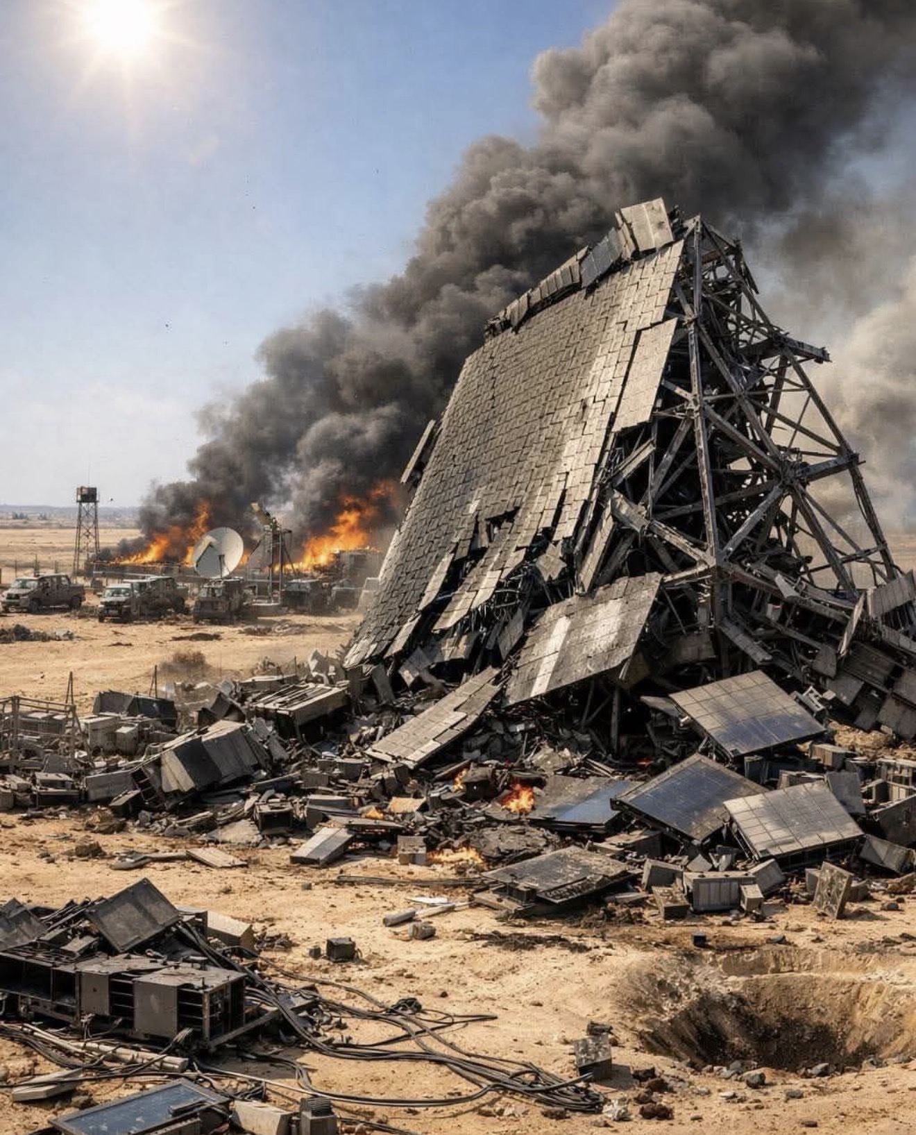 އީރާނުގެ ރިވޮލިއުޝަނަރީ ގާޑުން އެމެރިކާ-އިސްރާއީލުގެ މުހިންމު ރާޑަރ ސިސްޓަމްތަކެއް ނައްތާލައިފި: ގެއްލުން އެތައް ބިލިޔަން ޑޮލަރެއް