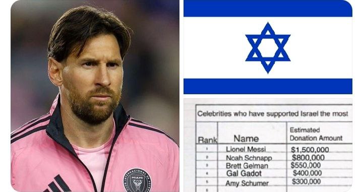 މެސީ އިސްރާއީލަށް އެހީވި ކަމަށް ބުނެ ފެތުރޭ ވާހަކަތަކާ ގުޅިގެން ބޮޑެތި ފާޑުކިޔުންތަކެއް