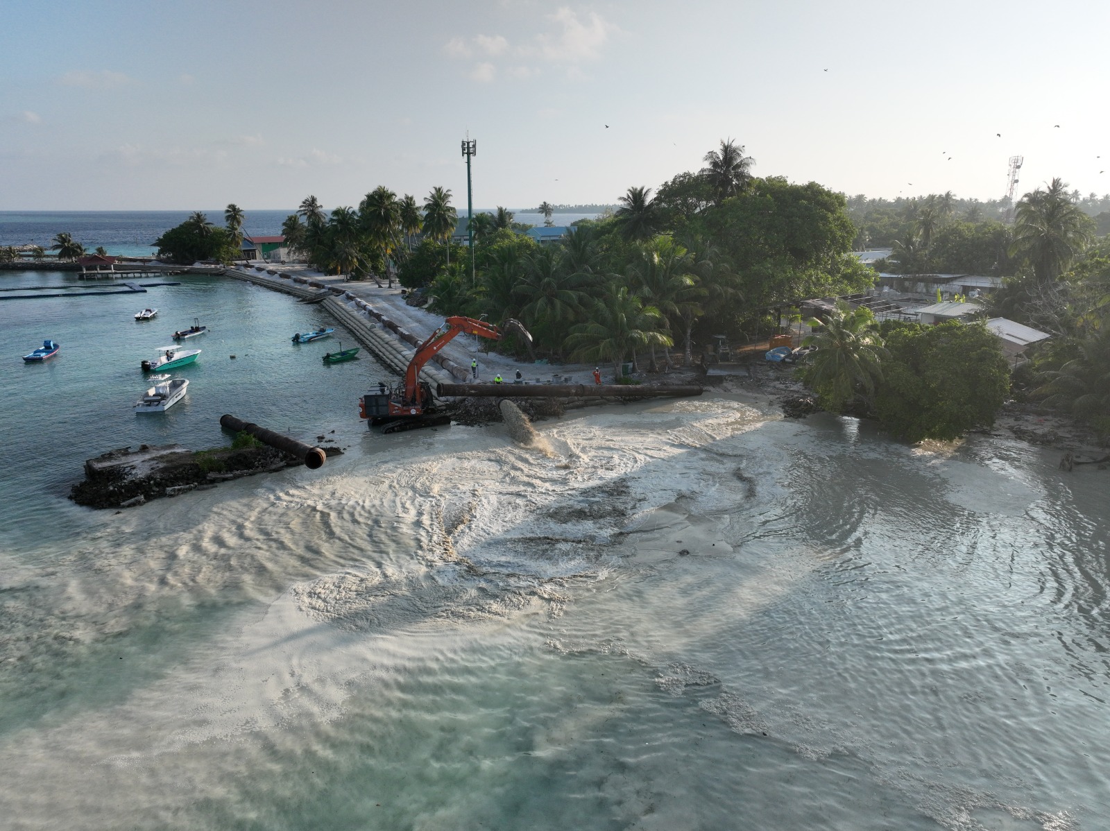 ވޭމަންޑޫގެ ބިން ހިއްކުމުގެ މަސައްކަތް ފަށައިފި