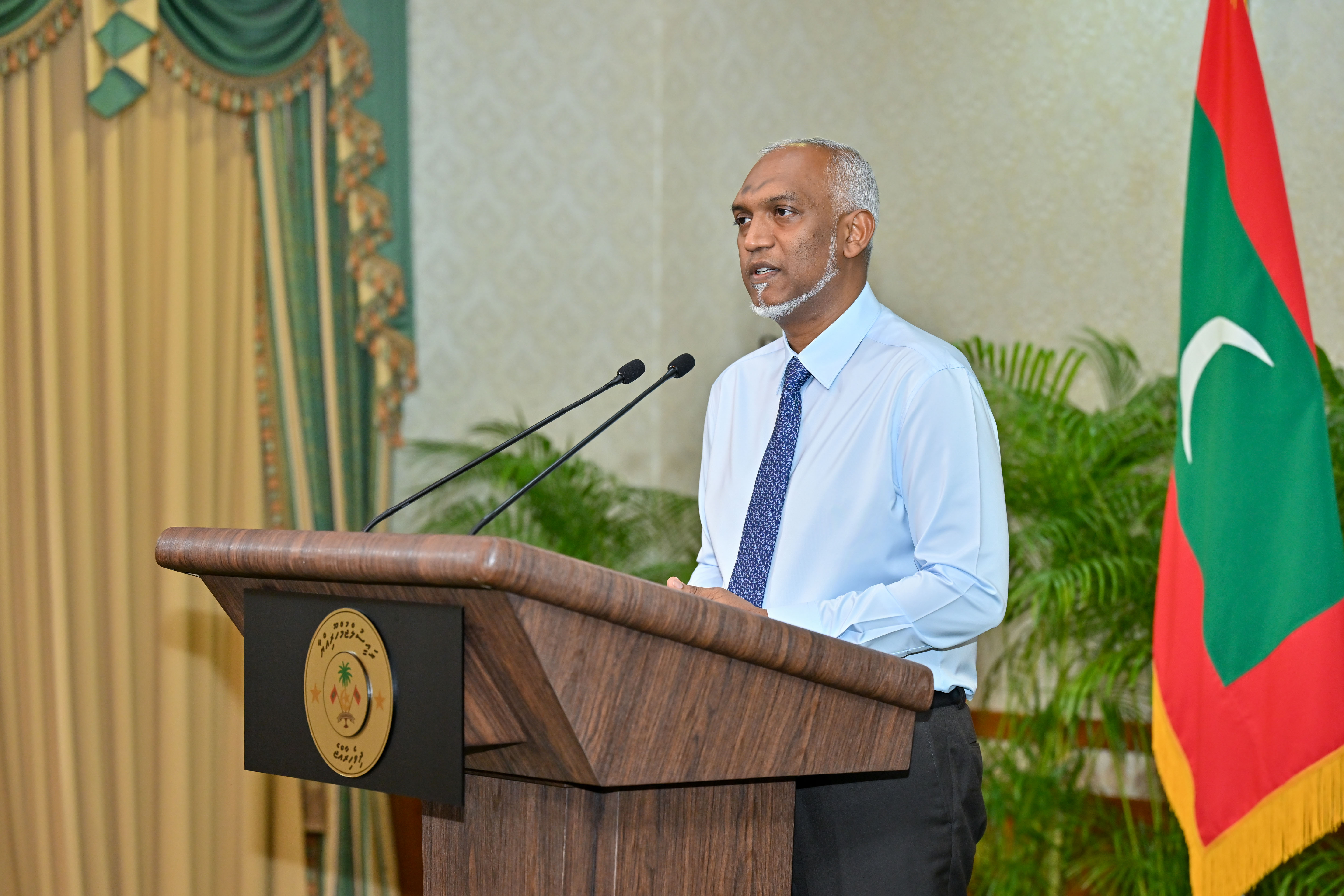 ޓީބީ މަދު ގައުމެއްގެ ގޮތުގައި ރާއްޖެ ދެމިއޮތުމަކީ ލިބޭ ފަޚުރެއް: ރައީސް