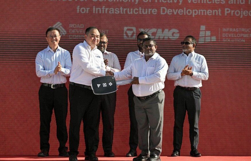 ތަރައްގީގެ މަޝްރޫއުތަކަށް ބޭނުންވާ ގިނަ މެޝިނަރީތަކެއް ރާއްޖެ ގެނެސްފި