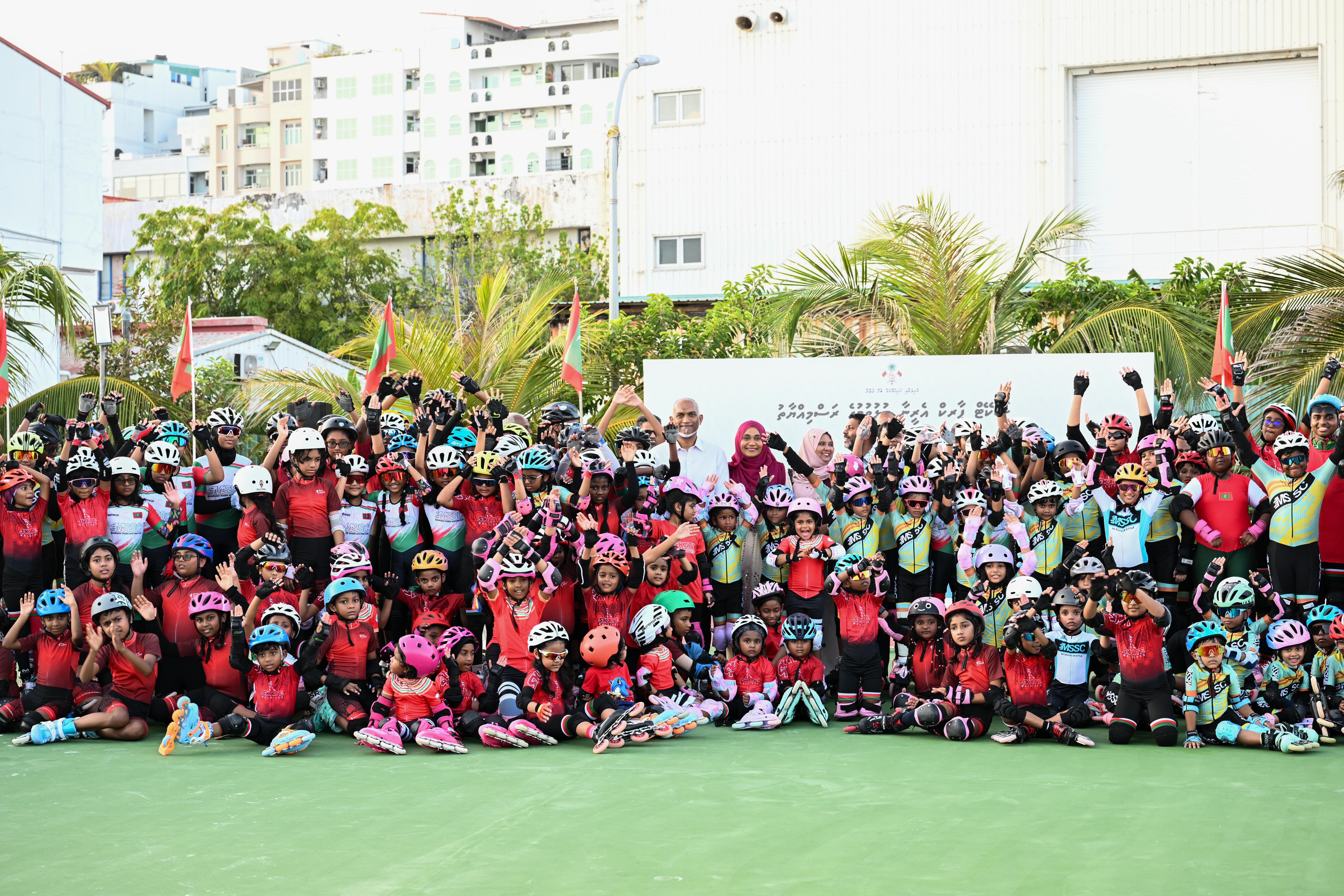 މާލޭގެސްކޭޓް ބޯޑިން ޕާކާއެކު އެރީނާ ރަސްމީކޮށް ހުޅުވައިފި