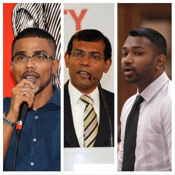 އެމްޑީޕީގެ ޗެއާޕާސަން އިންތިހާބަށް، ނަޝީދު، މީކާއިލް، އަލްހާން