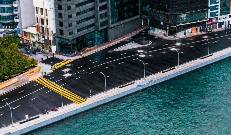 ތާރު އެޅުމަށް ބޮޑުތަކުރުފާނު މަގު އުތުރު ފަރާތް ބަންދު