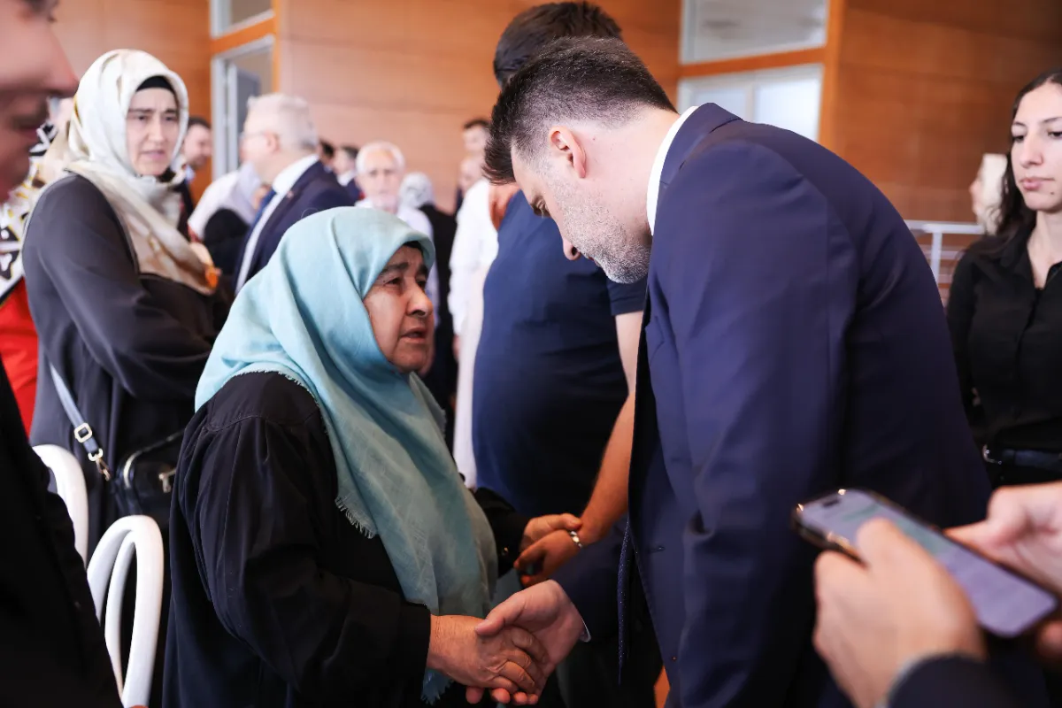 Şehit ve gazi aileleri için birlik sofrası kuruldu