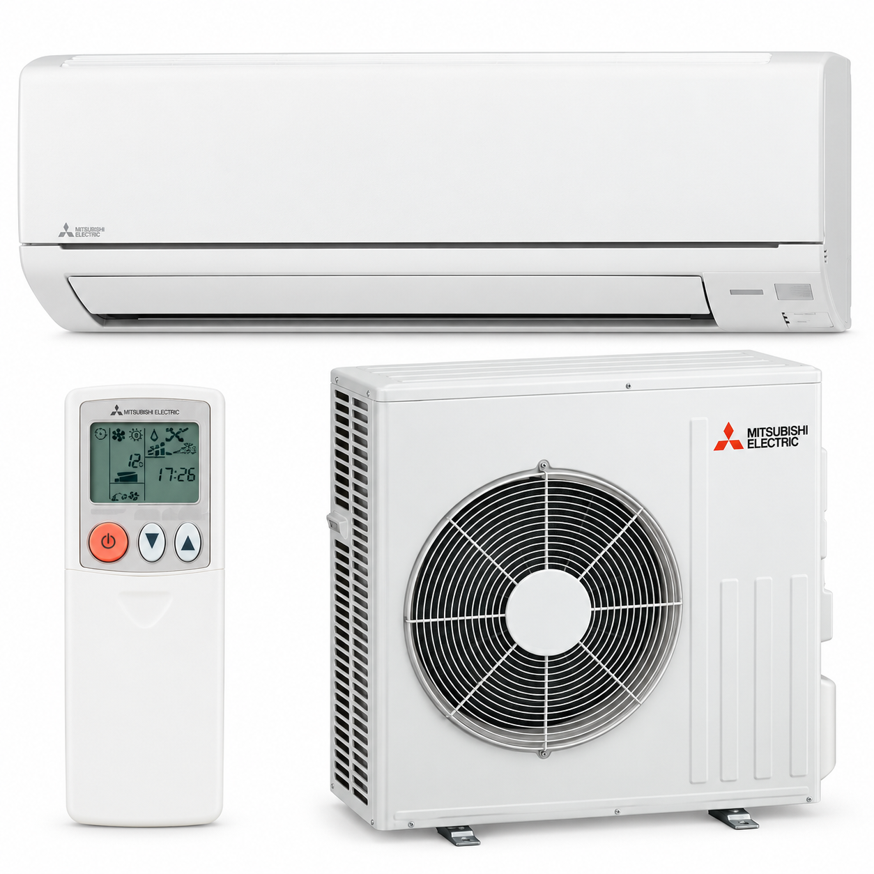 Mitsubishi Electric 30,000 BTU Split Air Conditioner – Cooling Only – MU/MS-GF80VA-E1