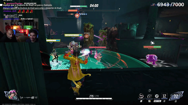 Melhor momento da live do Bisteconee — Marvel Rivals Season 9