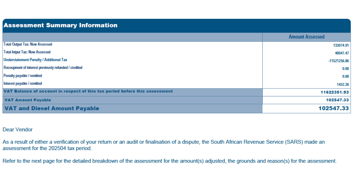 We Successfully Disputed a R11.5 Million SARS Understatement Penalty