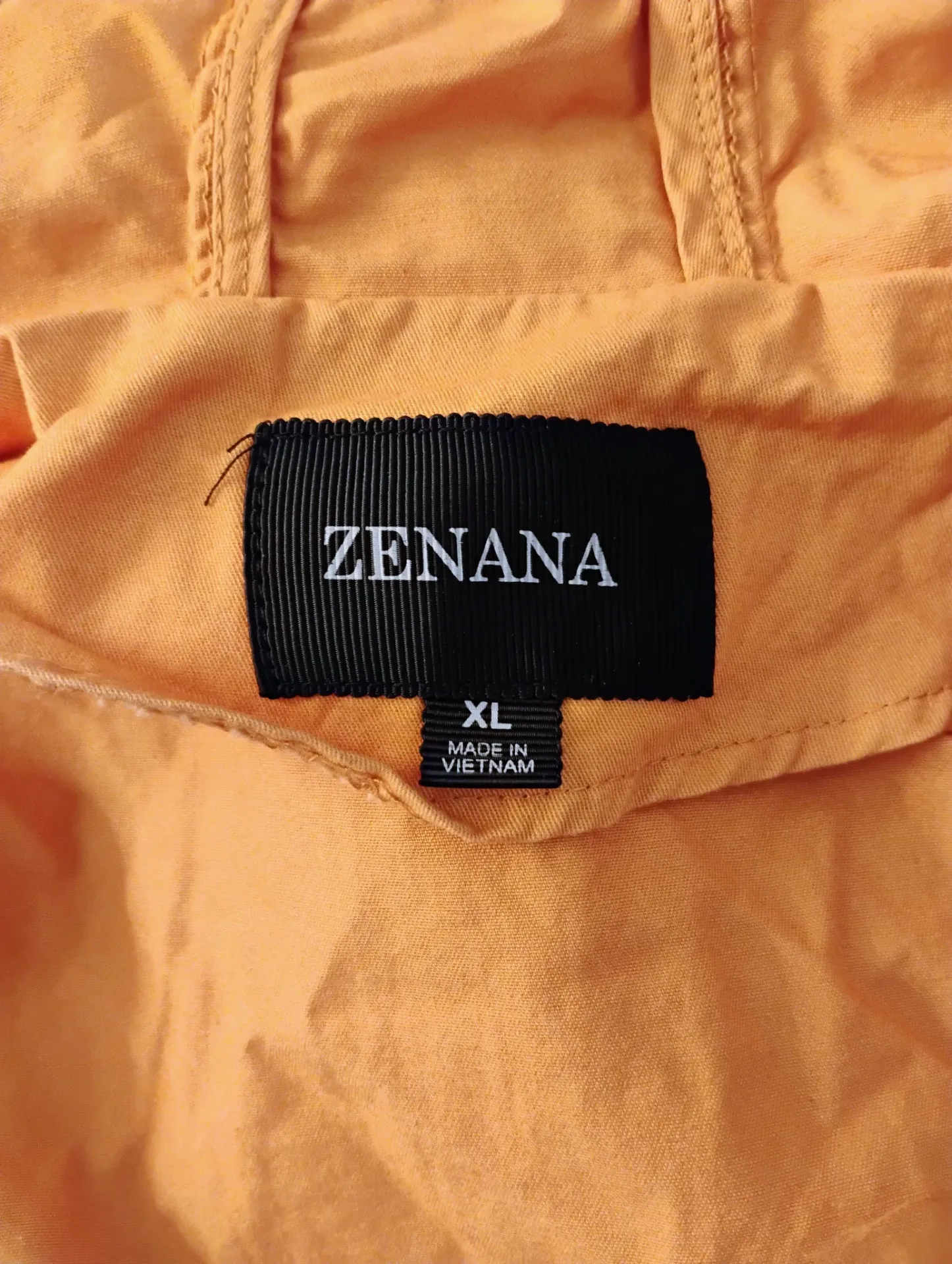Orange Hooded Sleeveless Utility Vest Women's Casual Lightweight thumbnail 5