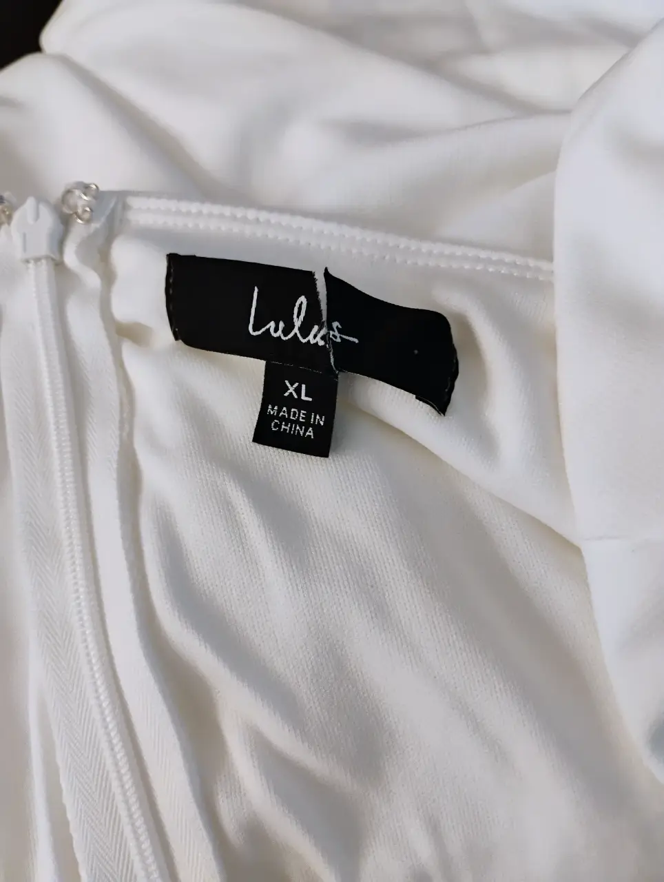 Lulus White XL Twist-Front Bustier Sheer Lace Jumpsuit thumbnail 8