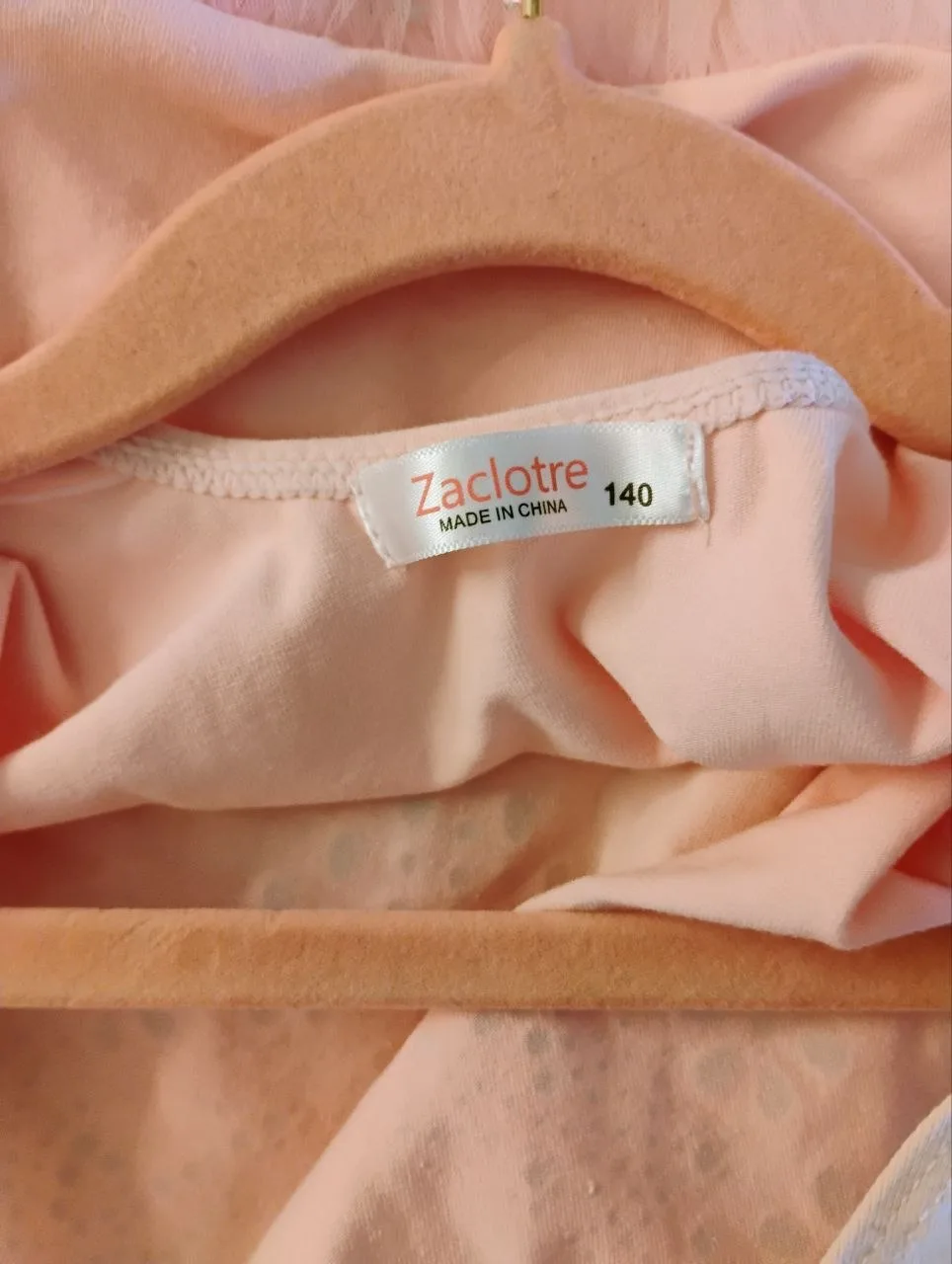 Zaclotre Girl's Pink Ballet Tutu Leotard Dance Dress Size 140/US 4-6 Rhinestone Glitter thumbnail 3