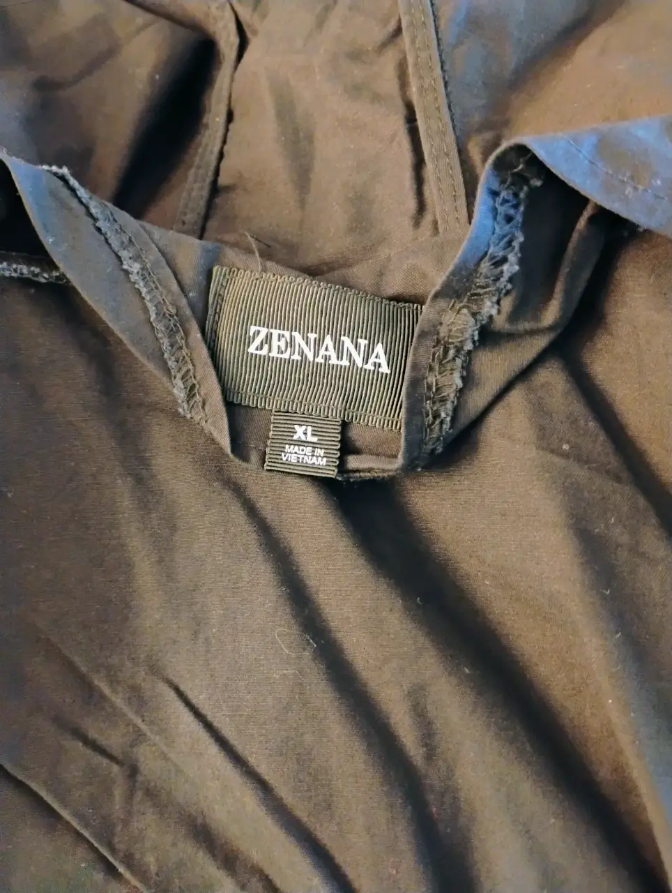 ZENANA Women's Black Hooded Utility Vest XL Sleeveless Jacket thumbnail 4