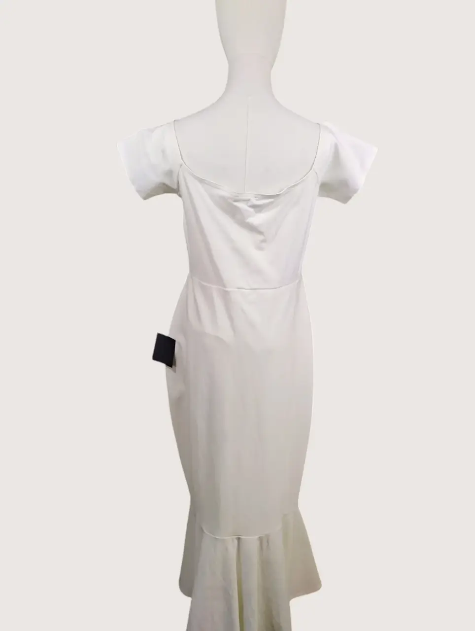 Lulus White Off-Shoulder Sweetheart Mermaid Midi Dress XL NWT thumbnail 7