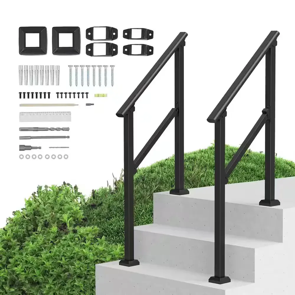 VEVOR Iron Handrail Stair Railing - New In Box