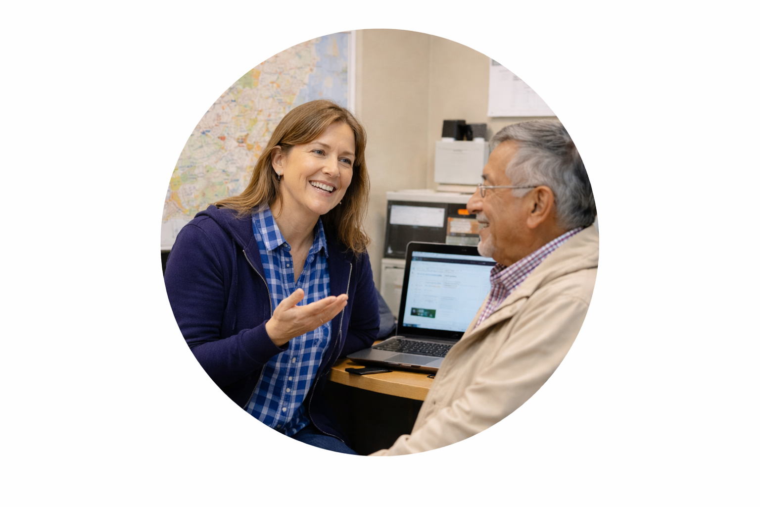 Icon representing coordination or connection.