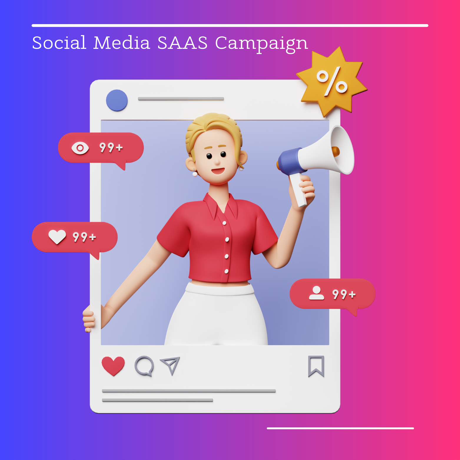 SaaS Social Media Campaign