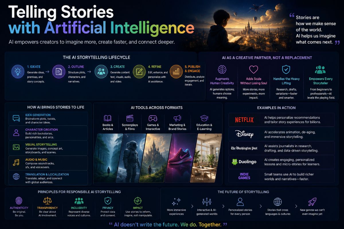 Telling stories with Artificial Intelligence