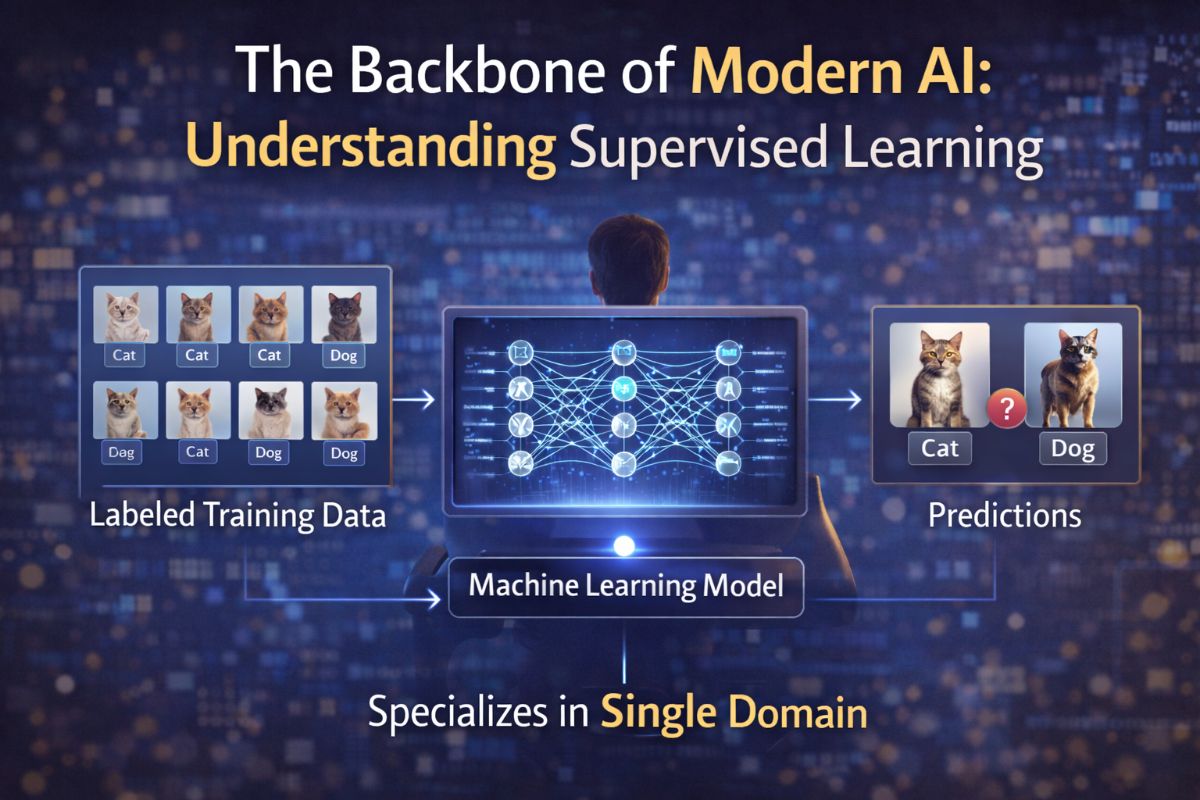 The Backbone of Modern AI: Understanding Supervised Learning