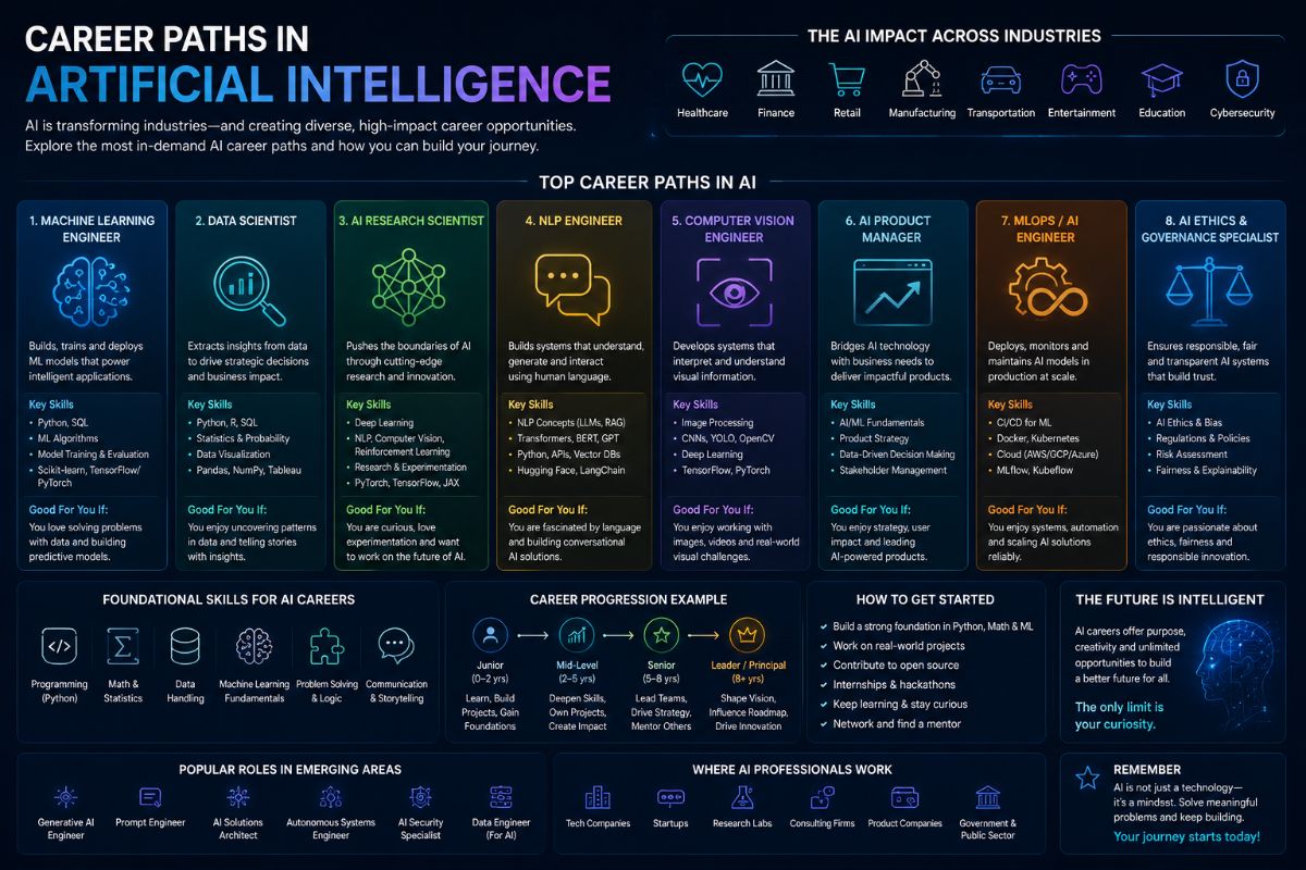 Career Paths in Artificial Intelligence