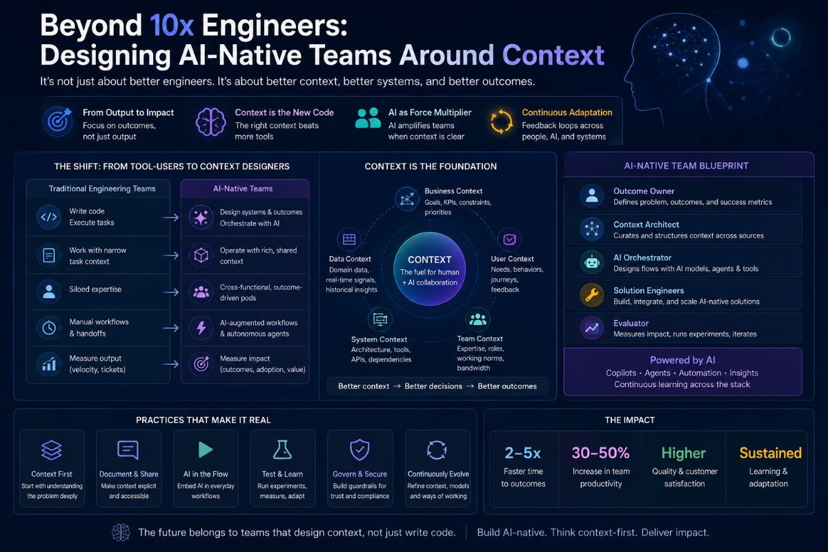 Beyond 10x Engineers: Designing AI-Native Teams Around Context