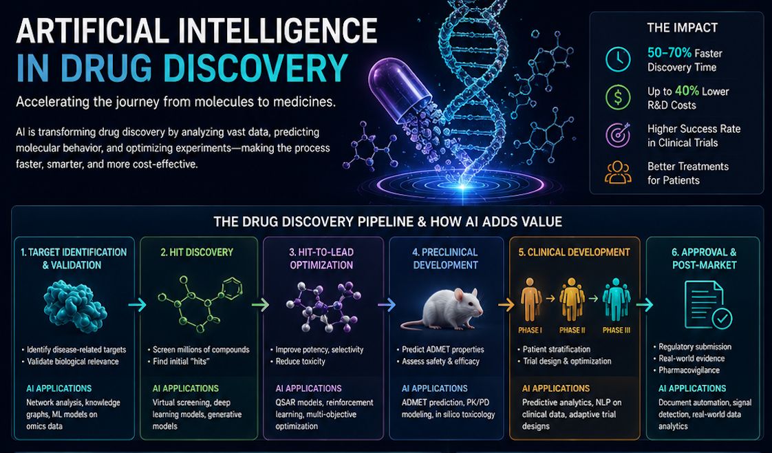 Artificial Intelligence in Drug Discovery