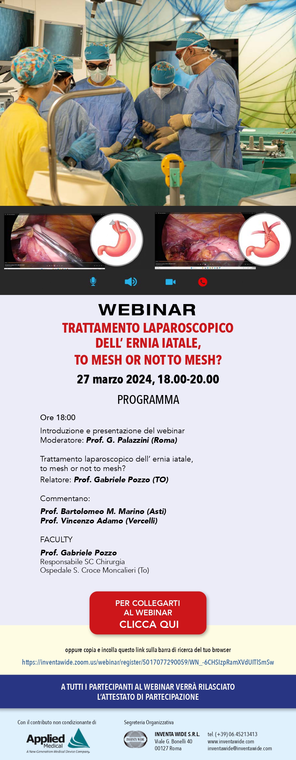 Trattamento laparoscopico dell'ernia iatale, to mesh or not to mesh?