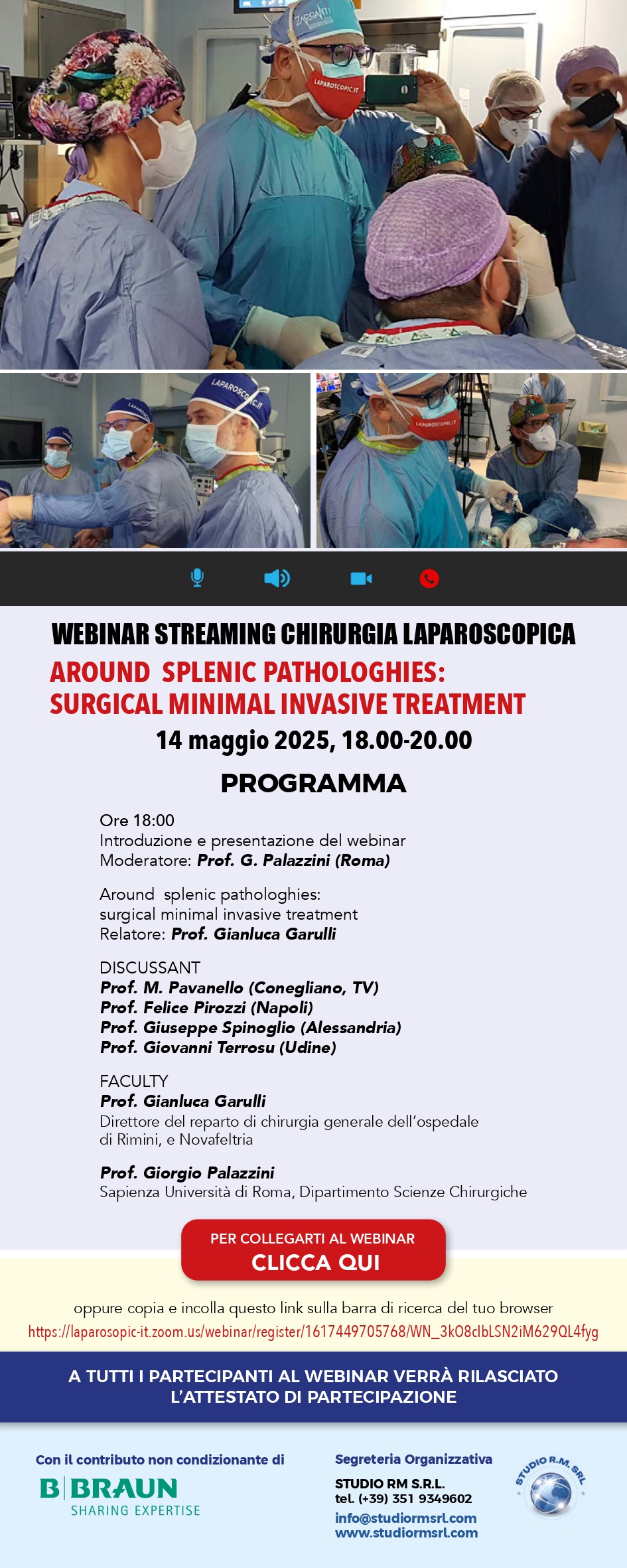 Around splenic pathologies: surgical minimal invasive treatment