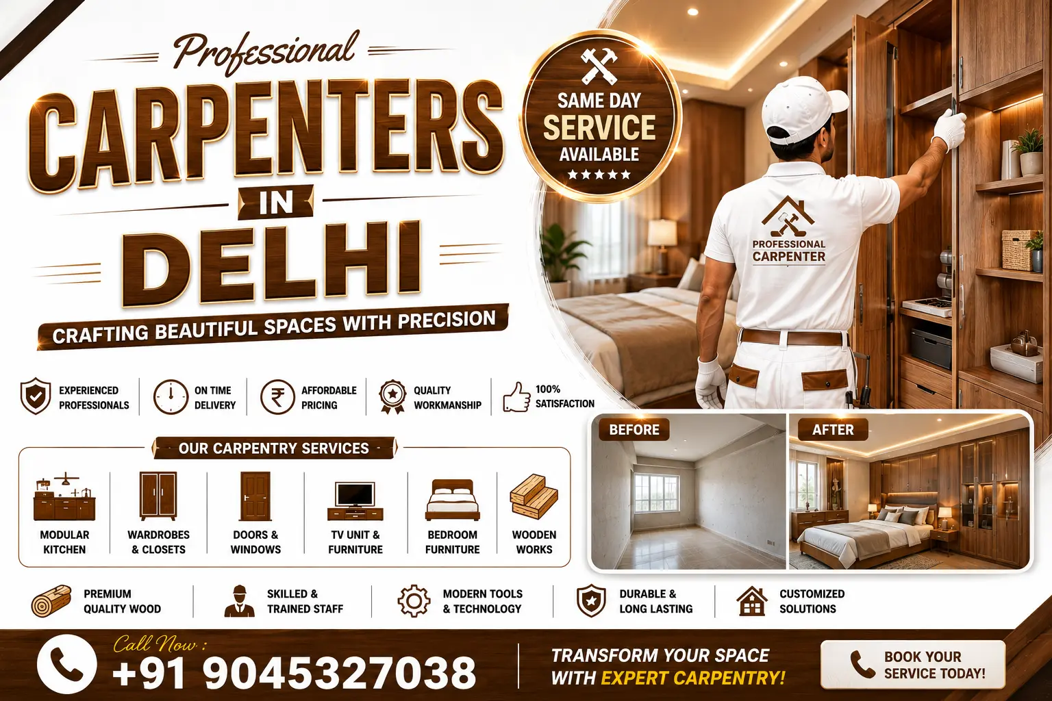 Professional Carpenters in Delhi | Verified Local Experts 2026 Professional Carpenters in Delhi | Verified Local Experts 2026