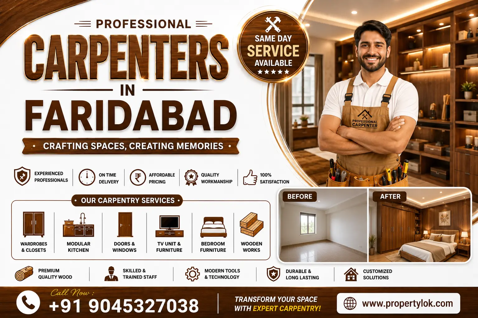 Professional Carpenters in Faridabad | Verified Local Experts 2026 Professional Carpenters in Faridabad | Verified Local Experts 2026