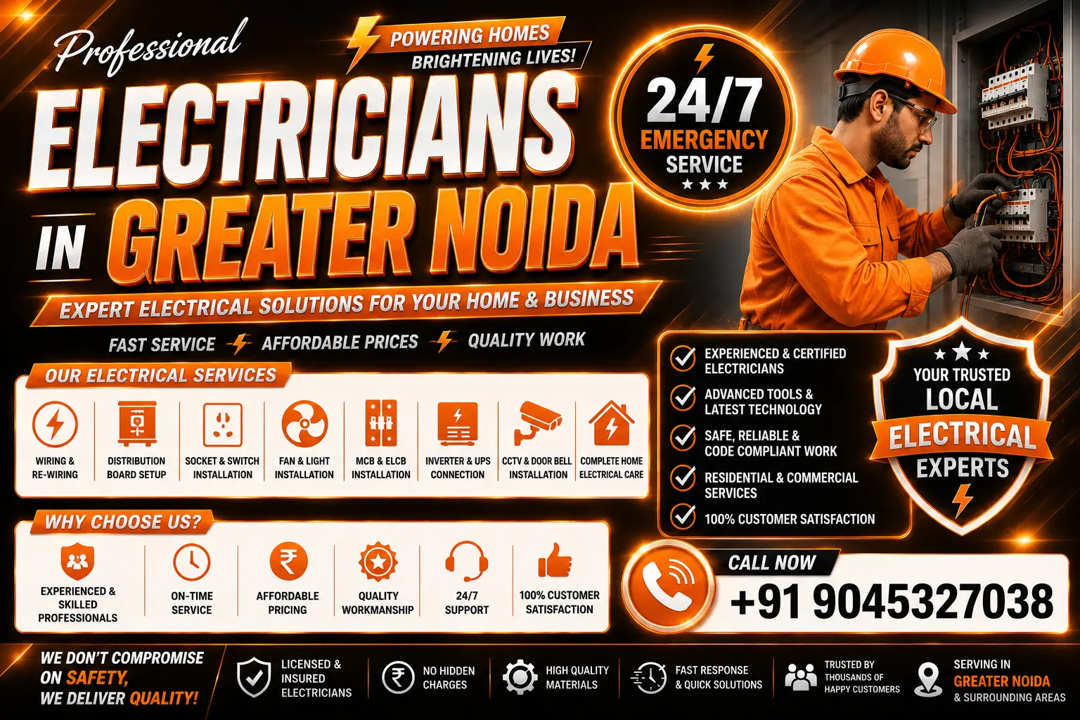 Professional Electricians in Greater Noida | Verified Local Experts 2026 Professional Electricians in Greater Noida | Verified Local Experts 2026