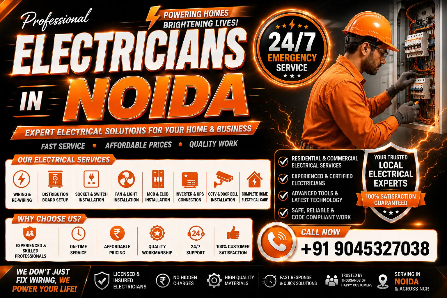 Professional Electricians in Noida | Verified Local Experts 2026 Professional Electricians in Noida | Verified Local Experts 2026
