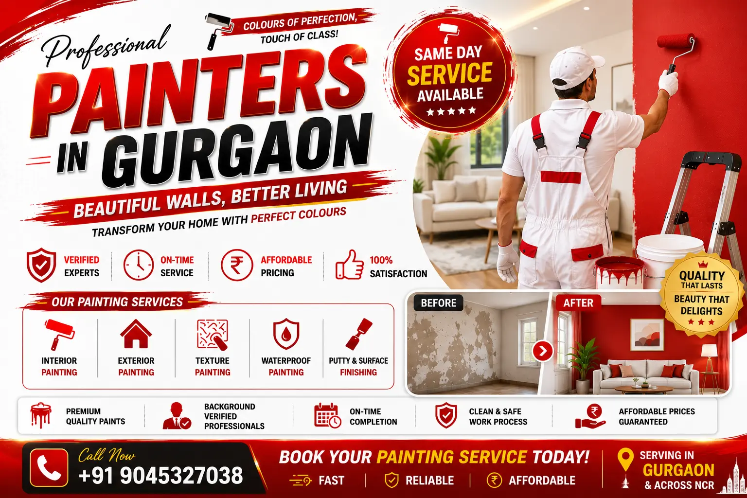 Professional Painters in Gurgaon | Verified Local Experts 2026 Professional Painters in Gurgaon | Verified Local Experts 2026