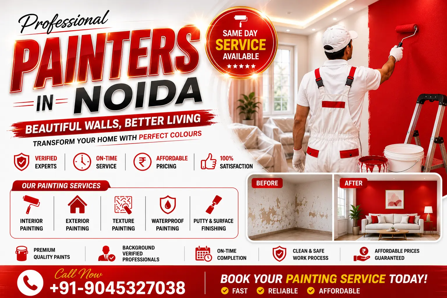 Professional Painters in Noida | Verified Local Experts 2026