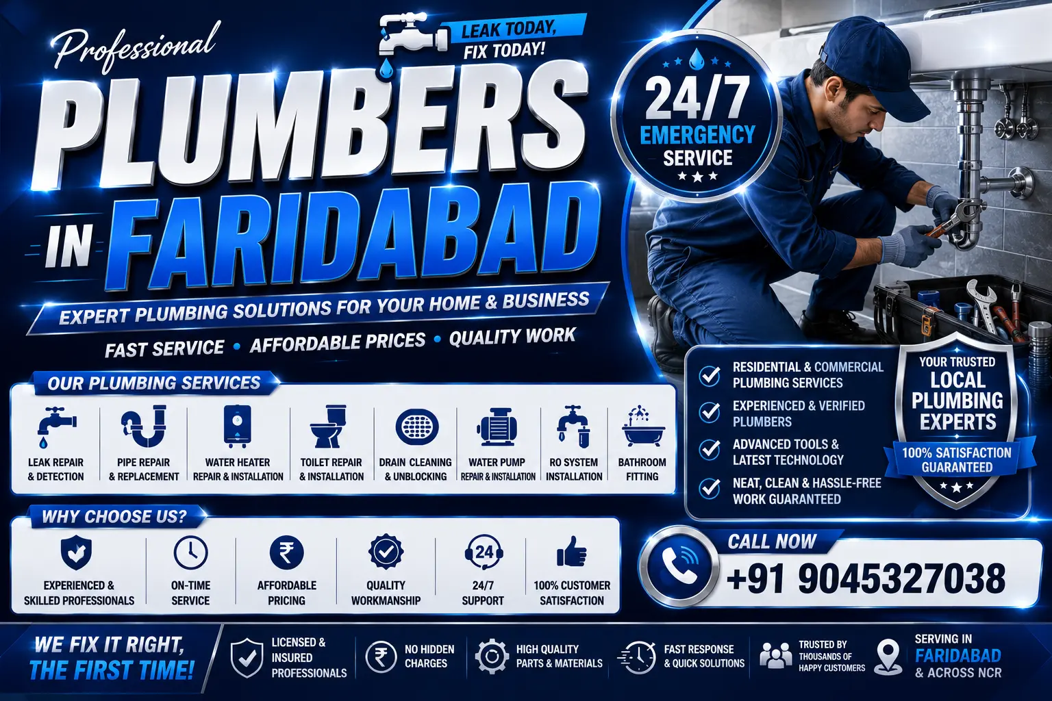 Professional Plumbers in Faridabad | Verified Local Experts 2026 Professional Plumbers in Faridabad | Verified Local Experts 2026