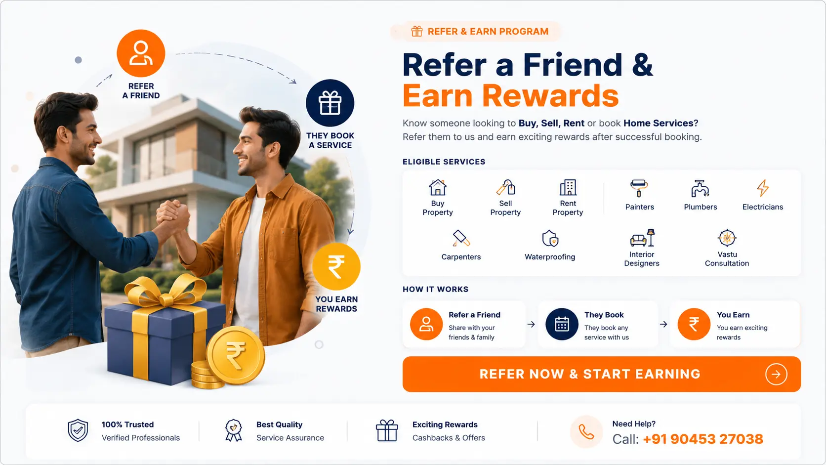 Refer and Earn Real Cash Rewards