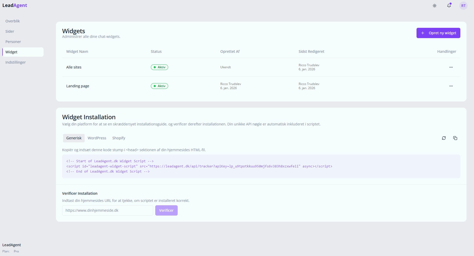 Simpel Integration, Fuld Kontrol