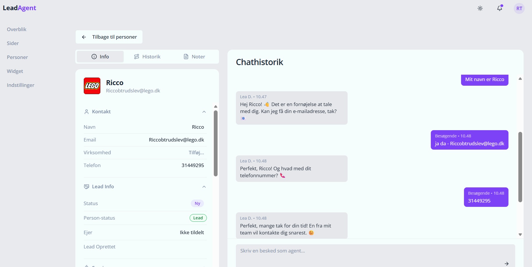 Fuld Kontekst for Bedre Salgssamtaler