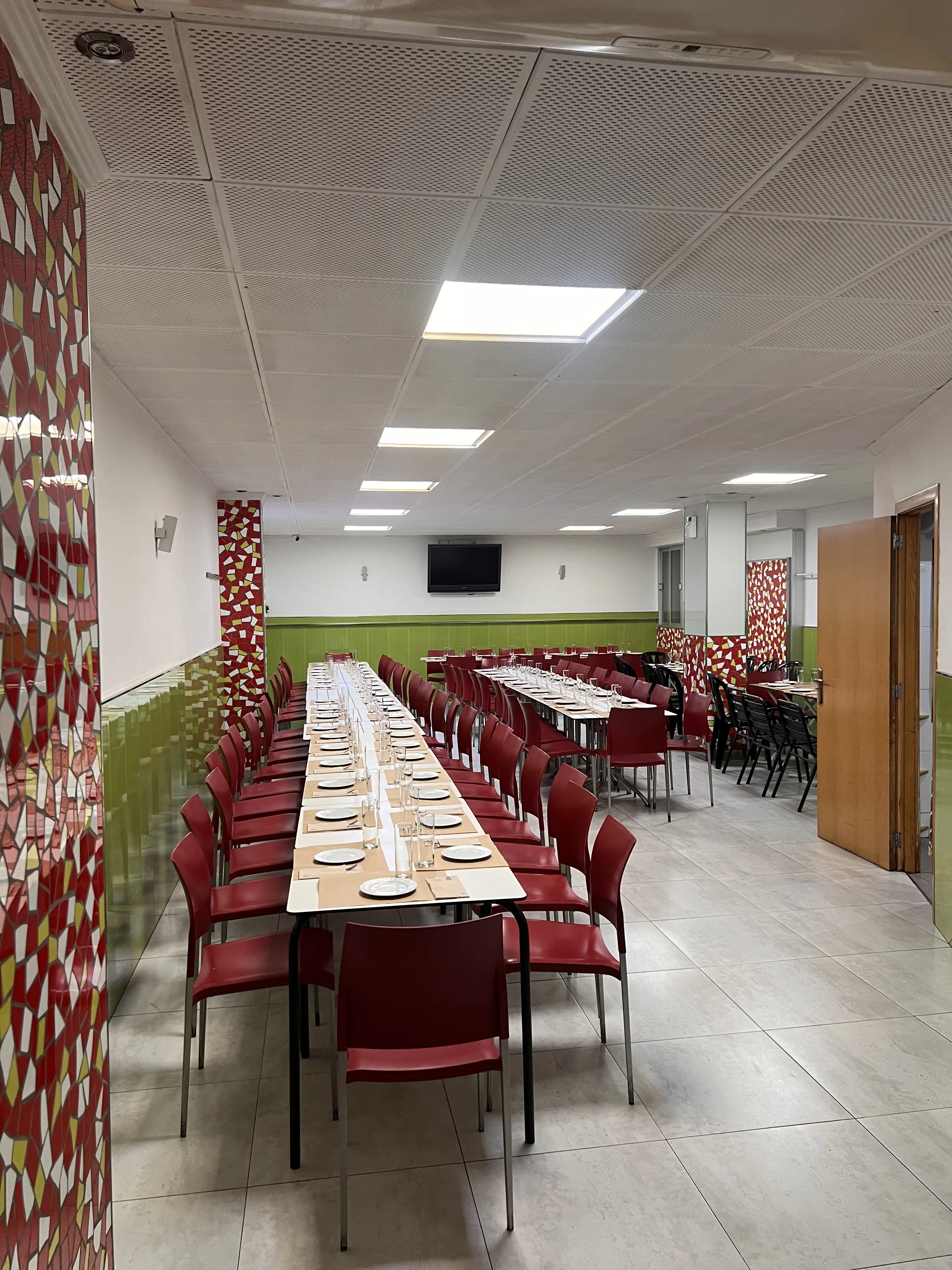 Salón interior del Bar Bahía 1