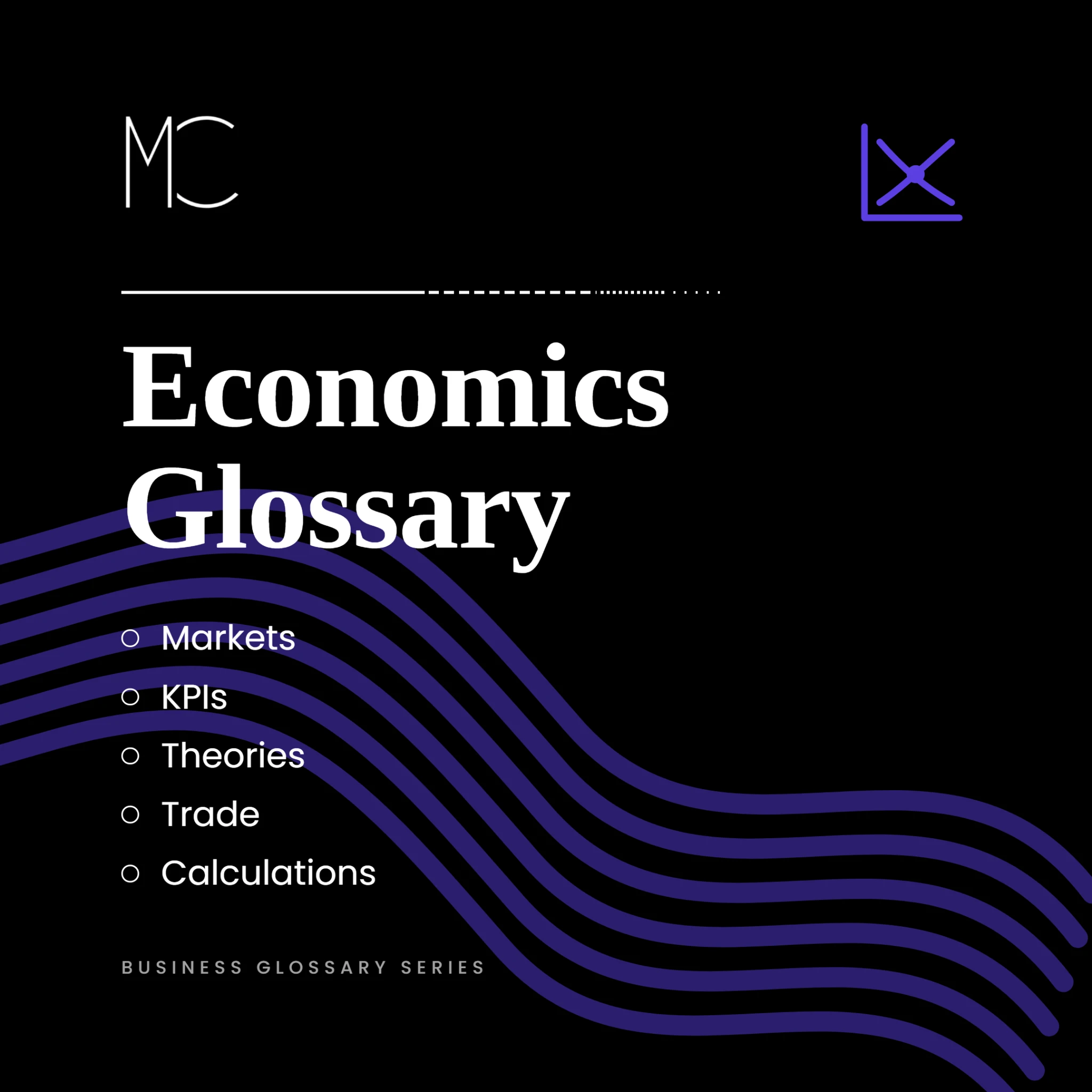 Economics Essentials Glossary + Formula Sheet