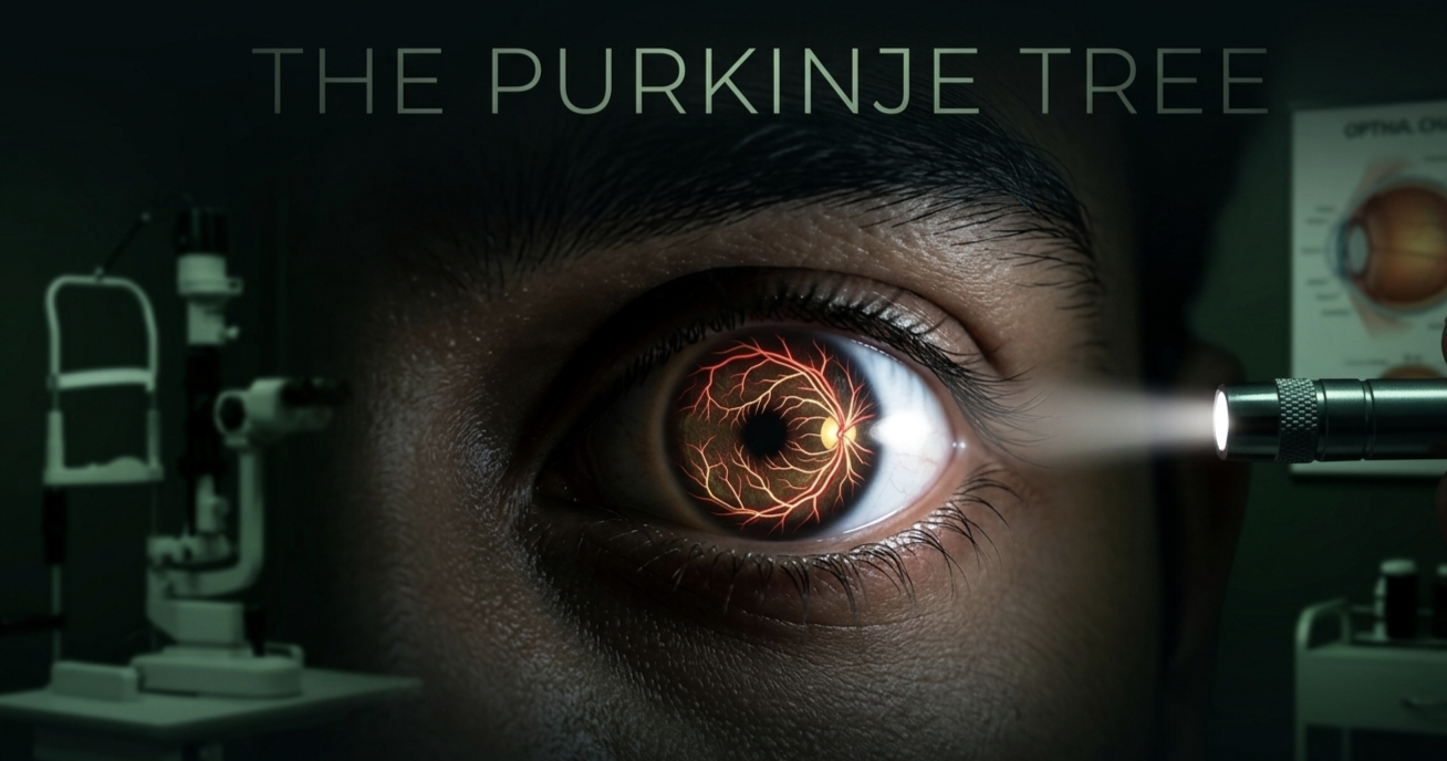 The Purkinje Tree: How to See the Hidden Blood Vessels Inside Your Own Eye