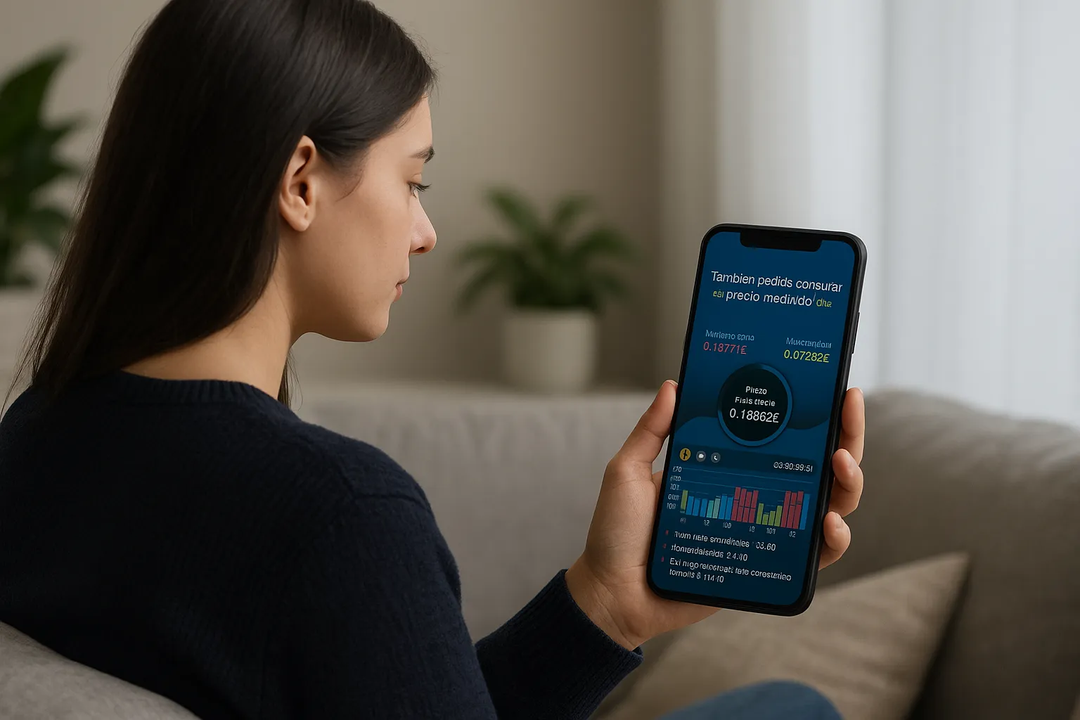 Screenshot of Daily Electric Cost app