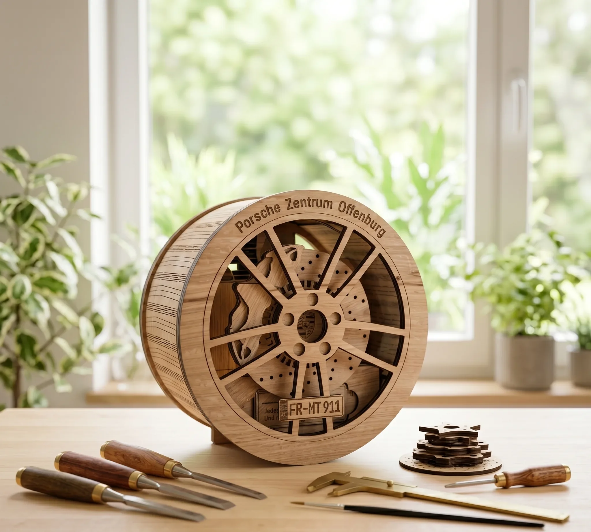 Exklusive Auslieferungsbox — Lasergravur & Holzhandwerk aus der Ortenau