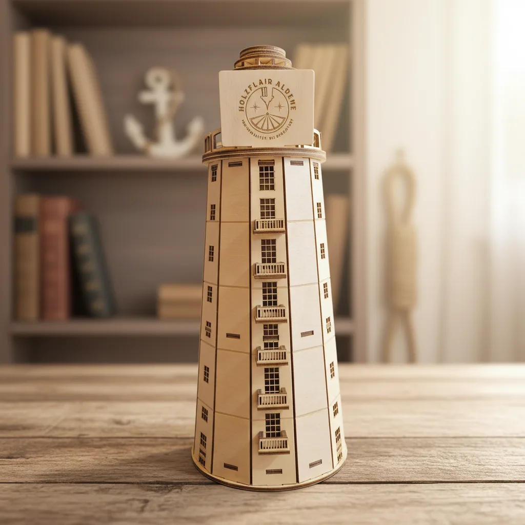 Ein Lichtblick aus Neuried – filigraner Leuchtturm als maritimes Deko-Highlight direkt aus meiner Werkstatt.