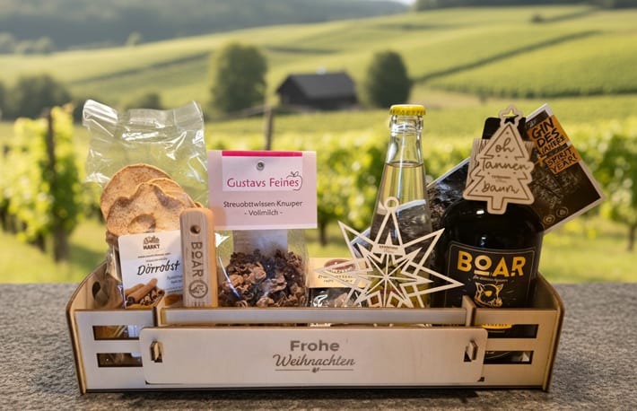 Rechteckige Geschenkkörbe nach Maß